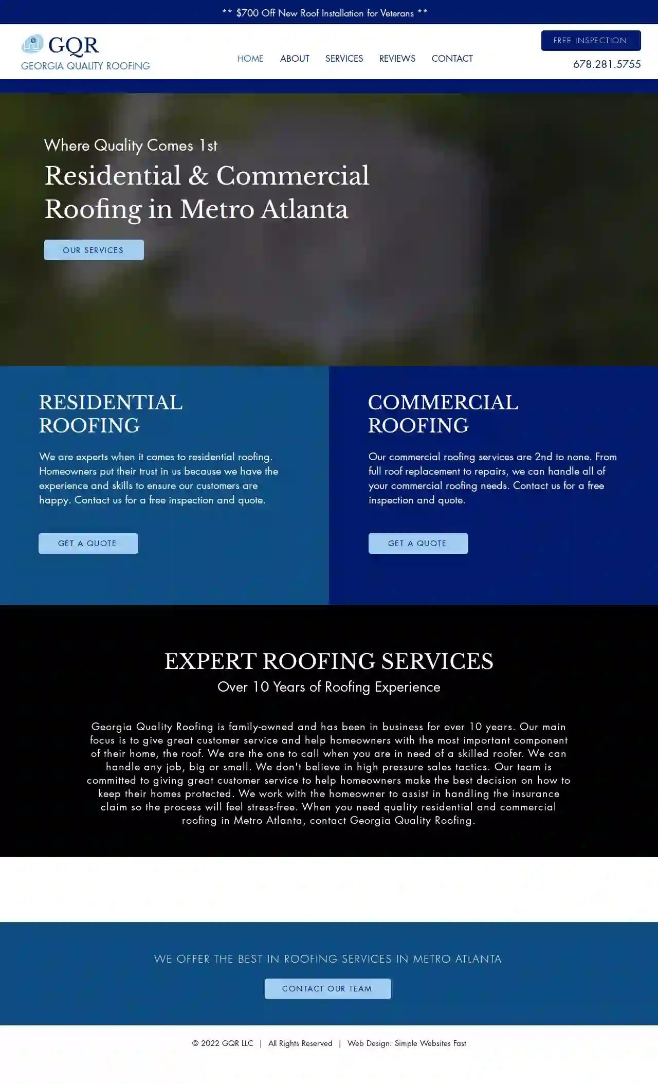 Georgia Quality Roofing LLC/G.Q.R. LLC