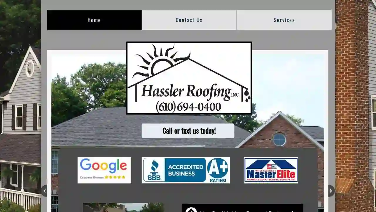 Hassler Roofing Inc.