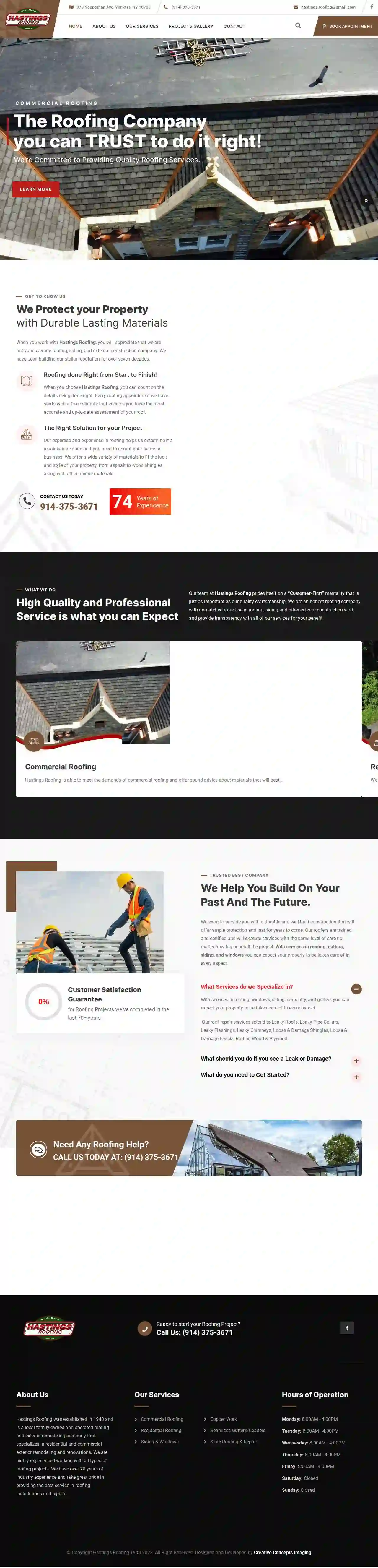 Hastings Roofing Inc