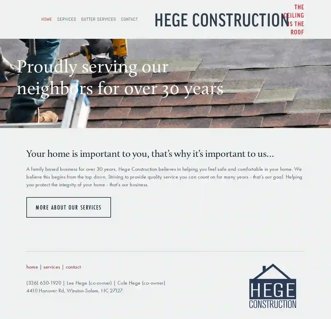 Hege Construction