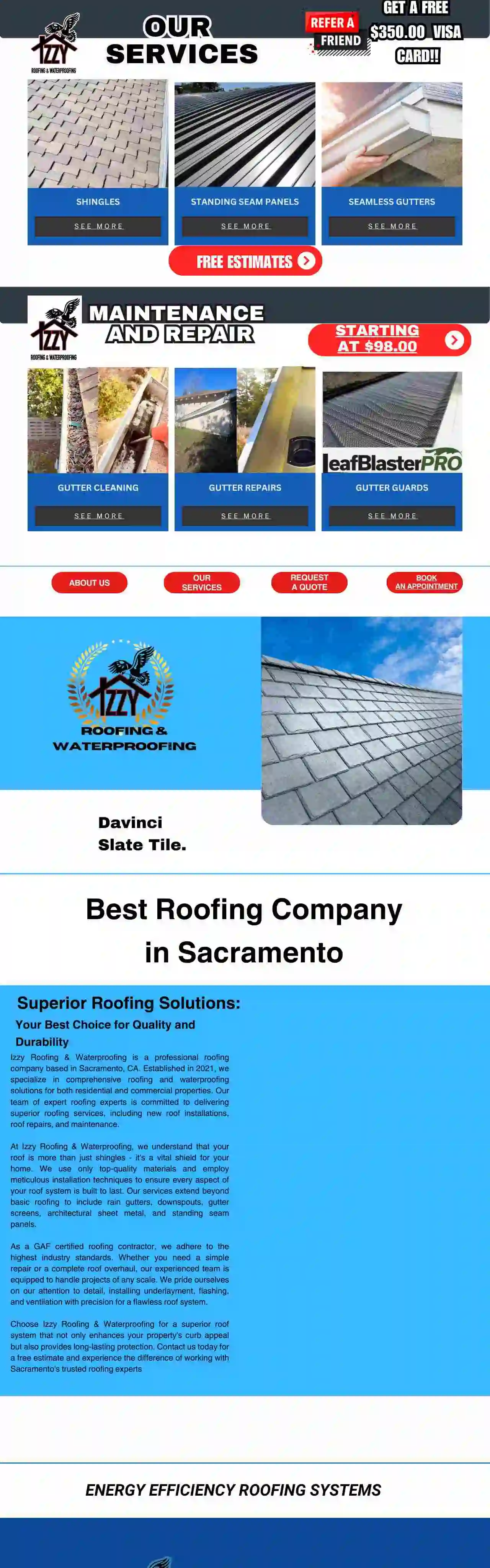 Izzy Roofing & Waterproofing L.L.C.