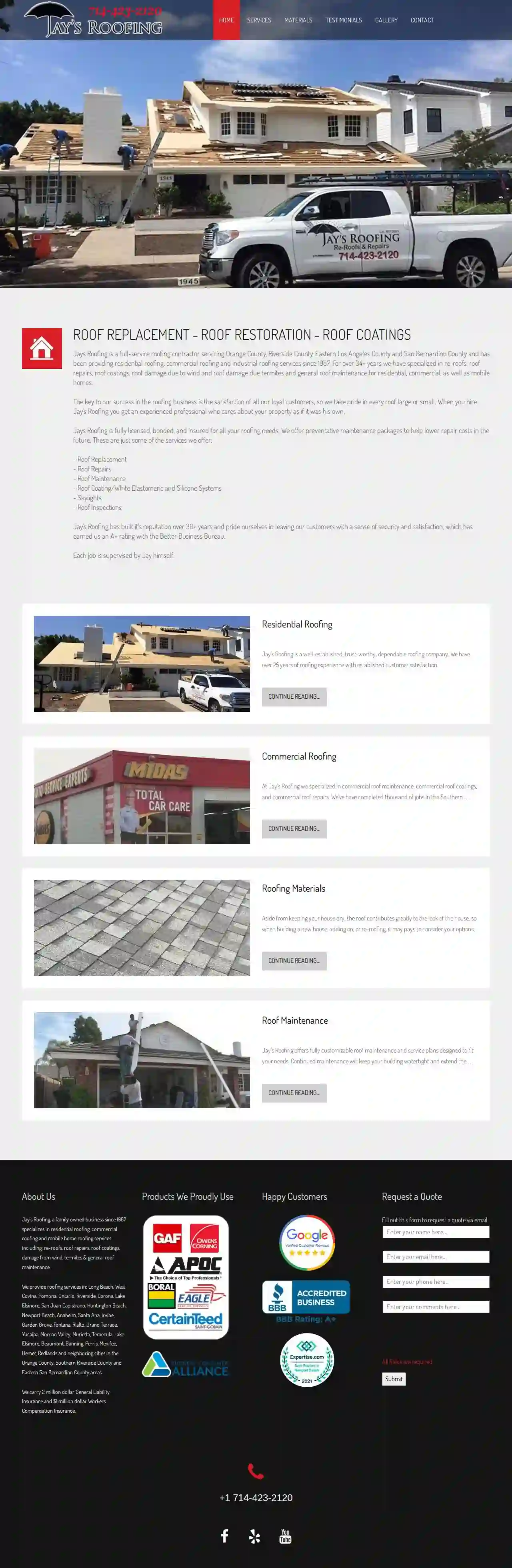 Jay's Roofing