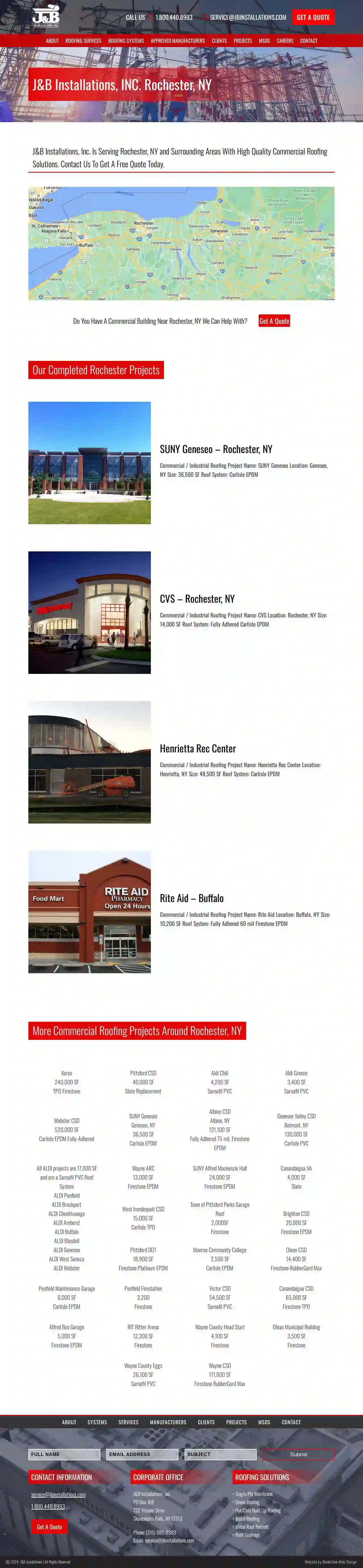 J&B Installations, Inc. - Commercial Roofing Contractor