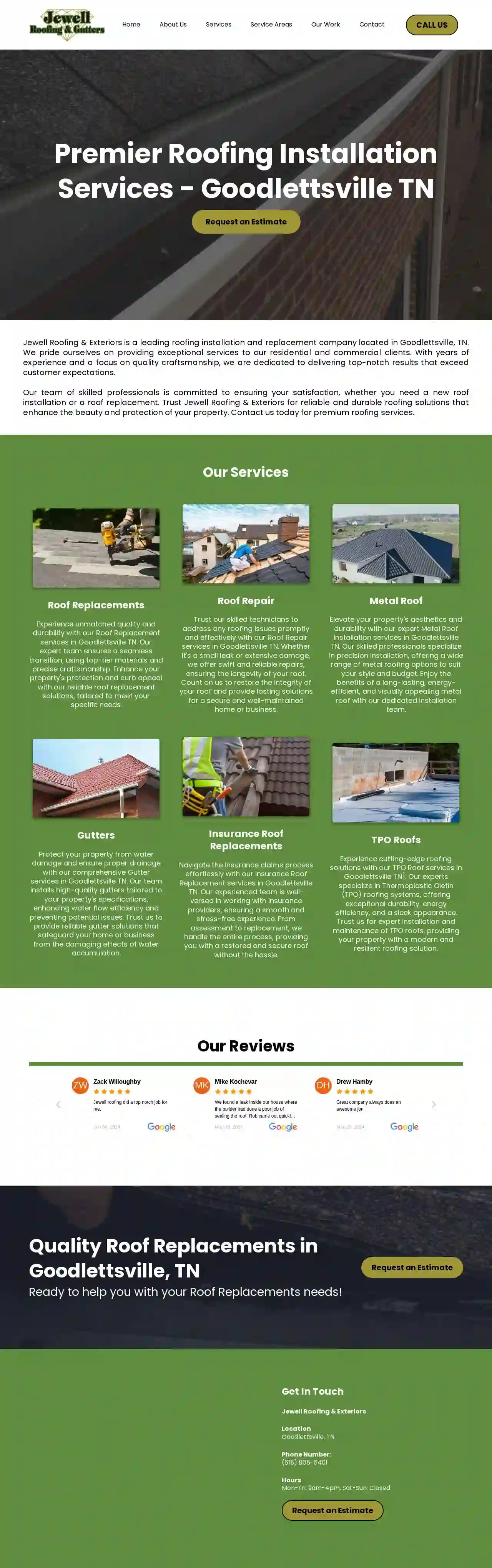 Jewell Roofing & Exteriors