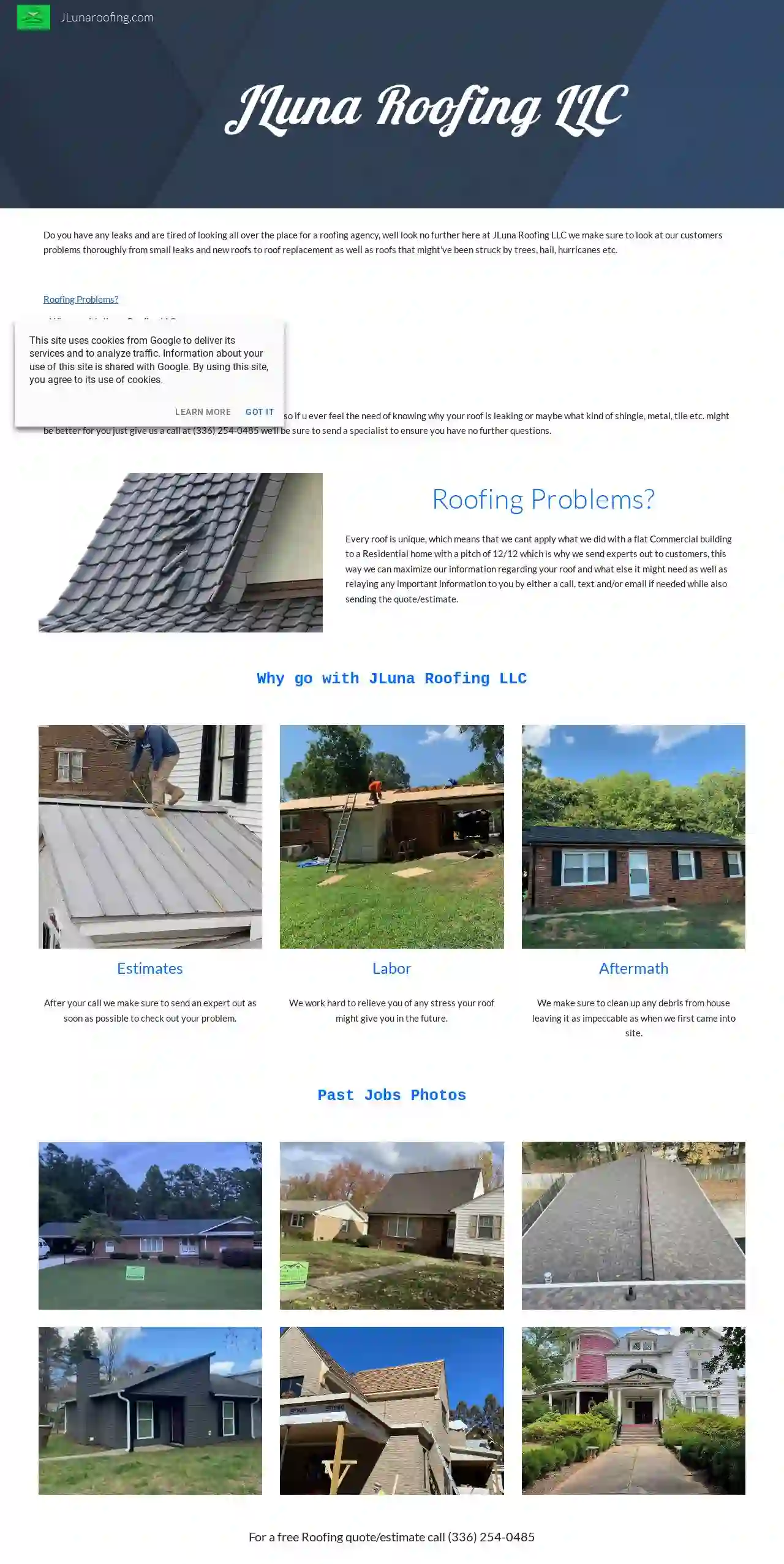 JLuna Roofing LLC