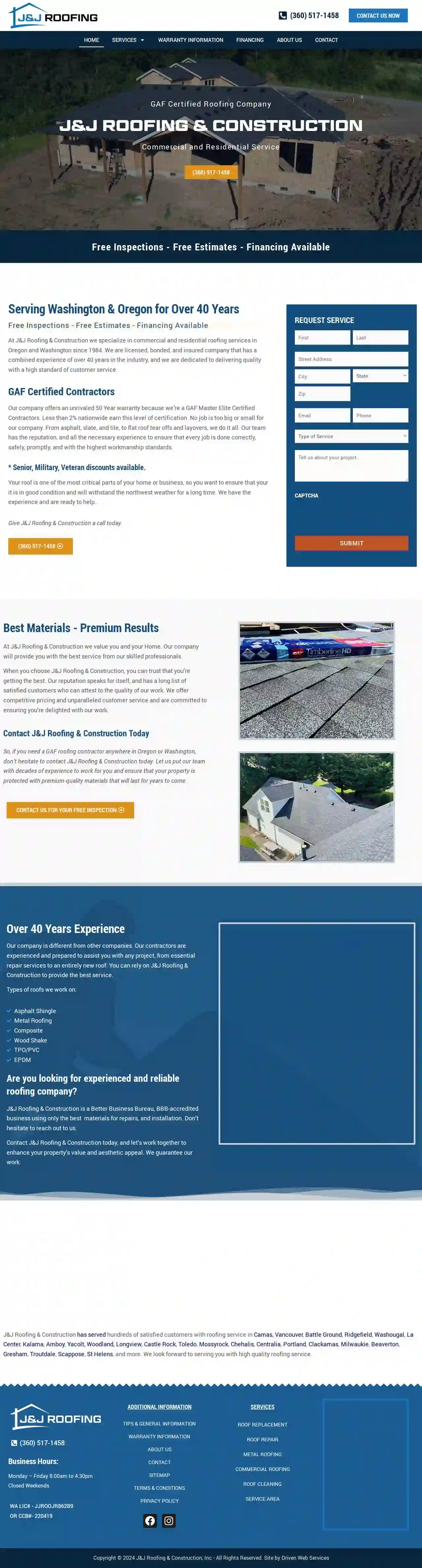 J&J Roofing & Construction