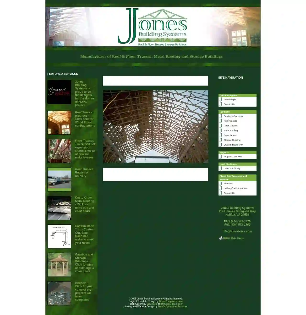 Jones Building Systems & Sales