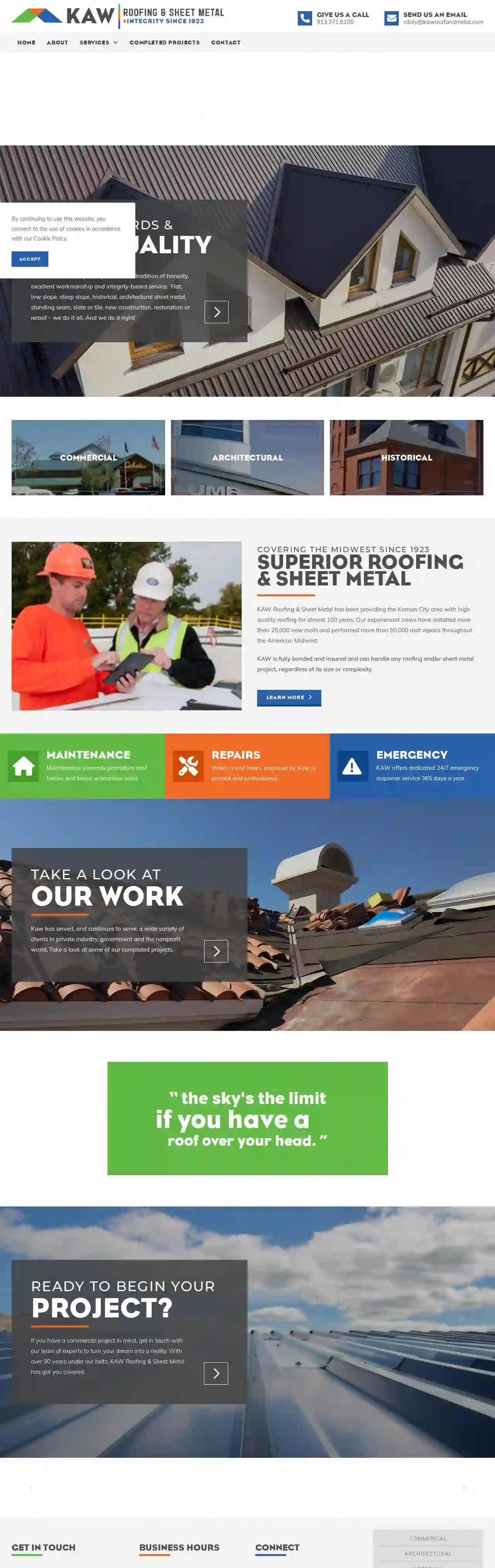 Kaw Roofing & Sheet Metal Inc.