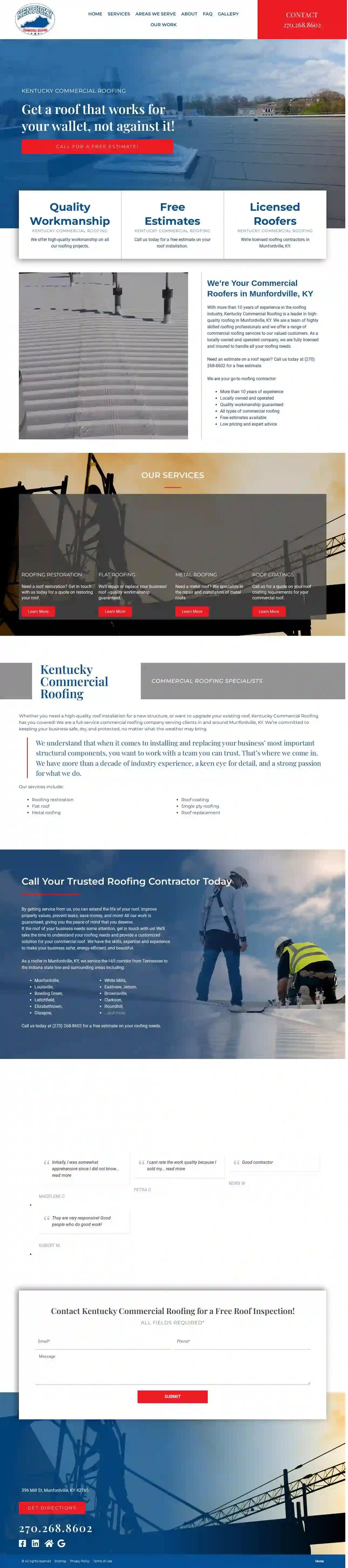 Kentucky Commercial Roofing