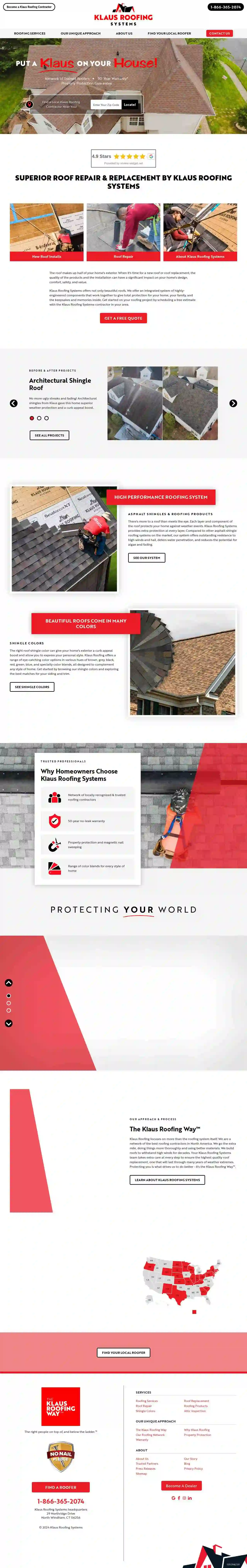 Klaus Roofing Systems of NE Ohio