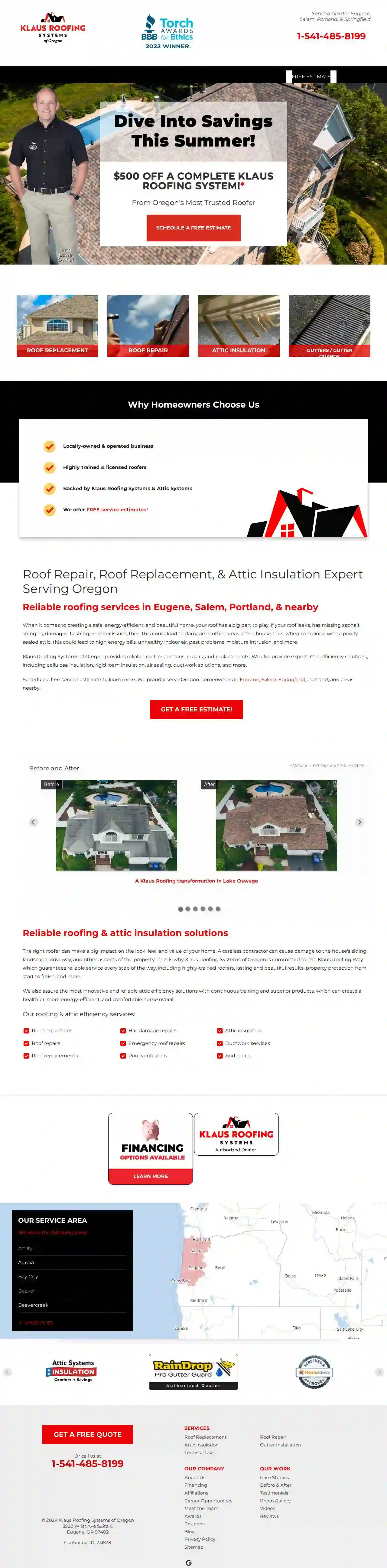 Klaus Roofing Systems of Oregon