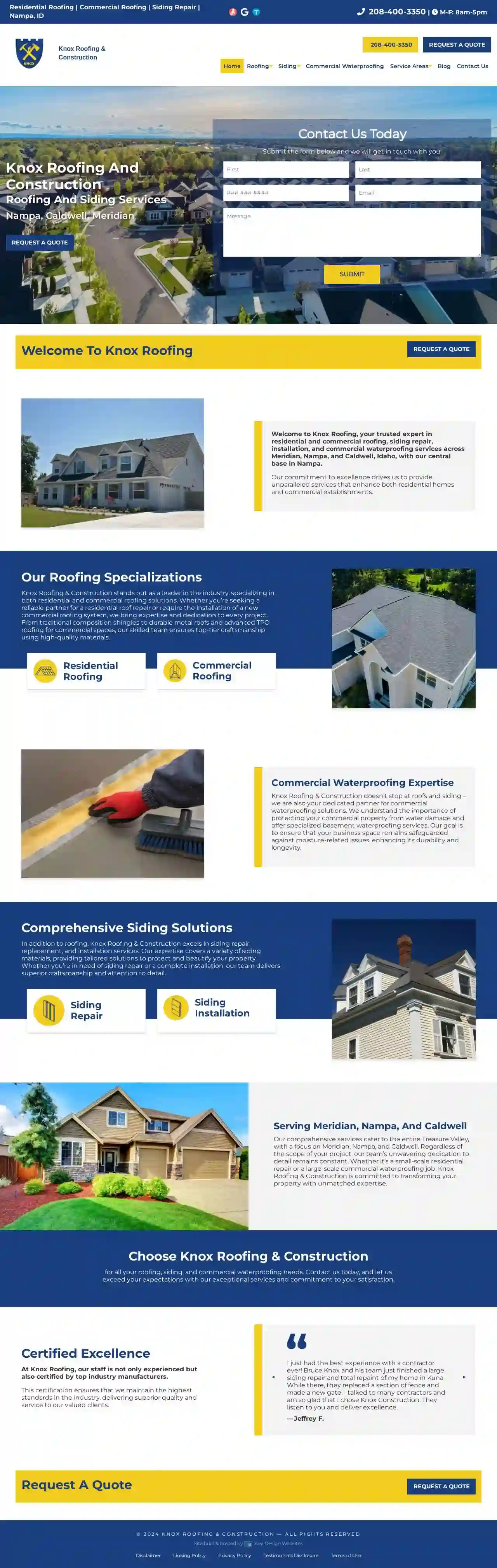 Knox Roofing & Construction Inc