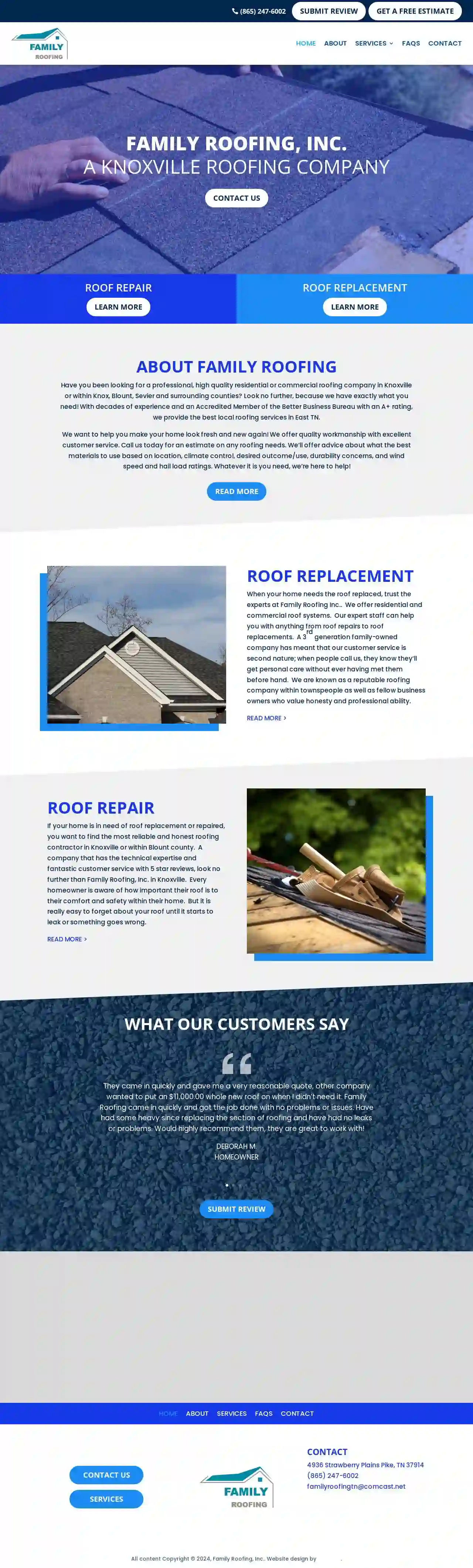 Family Roofing Inc