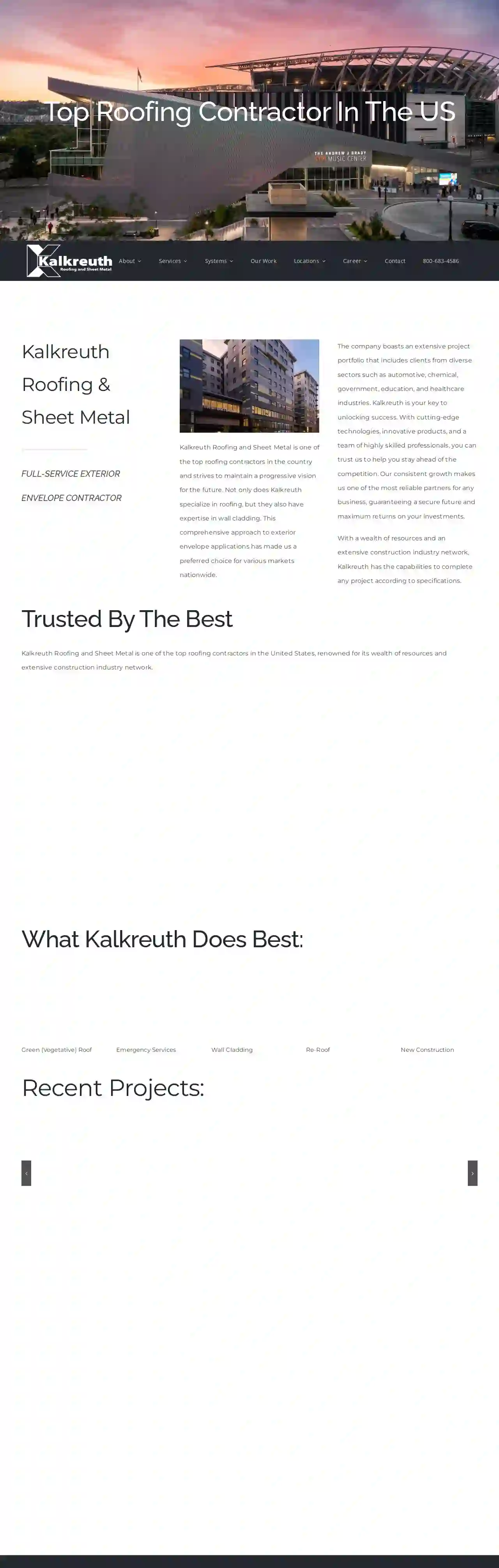 Kalkreuth Roofing & Sheet Metal, Inc