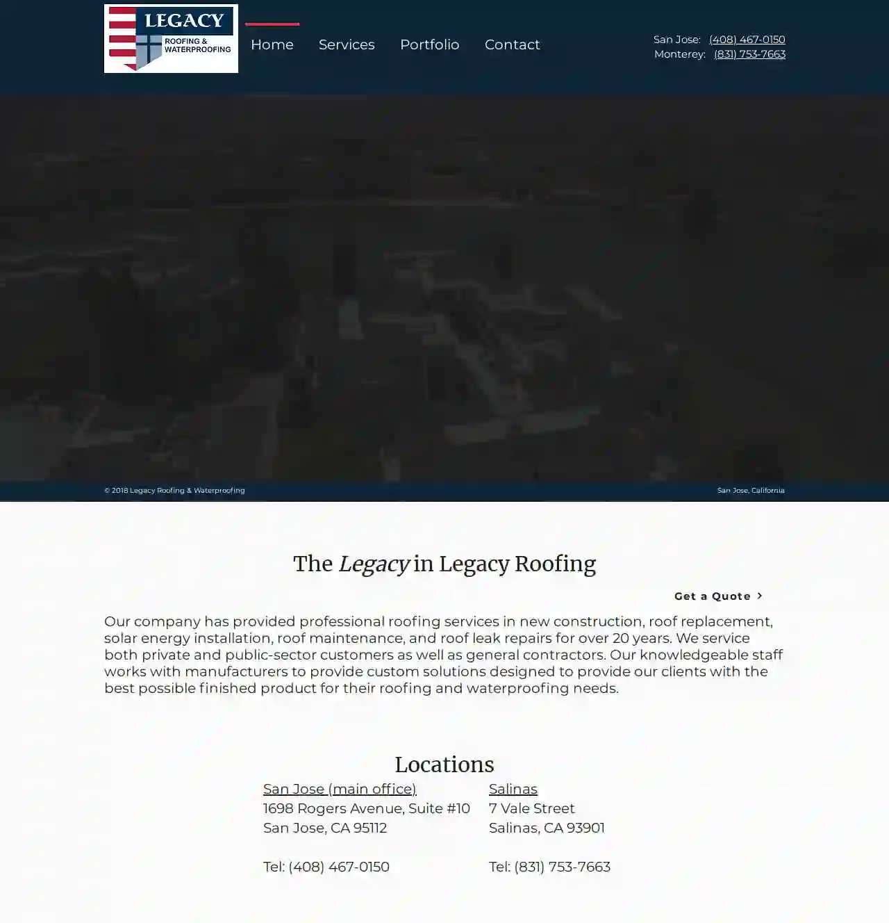 Legacy Roofing & Waterproofing