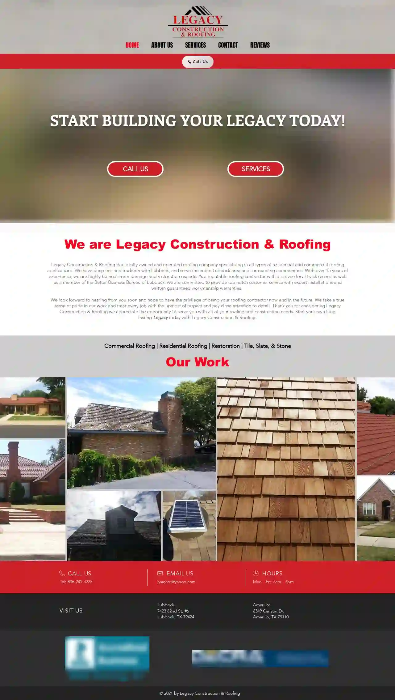 Legacy Construction & Roofing