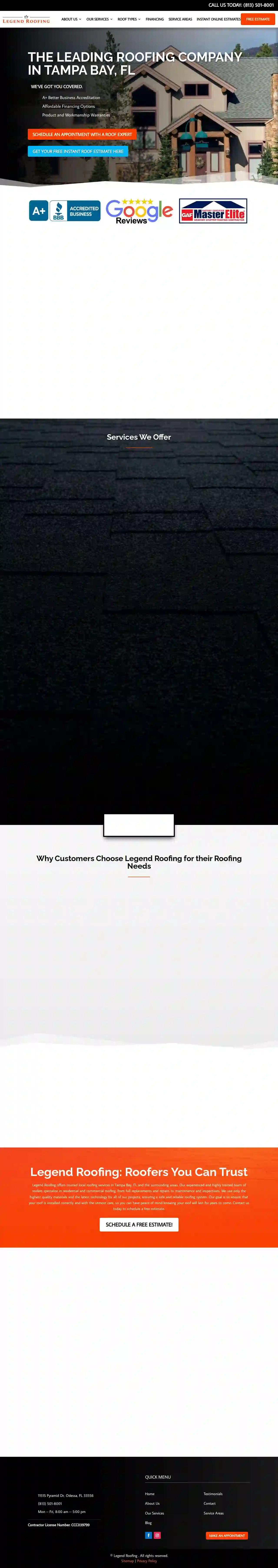 Legend Roofing