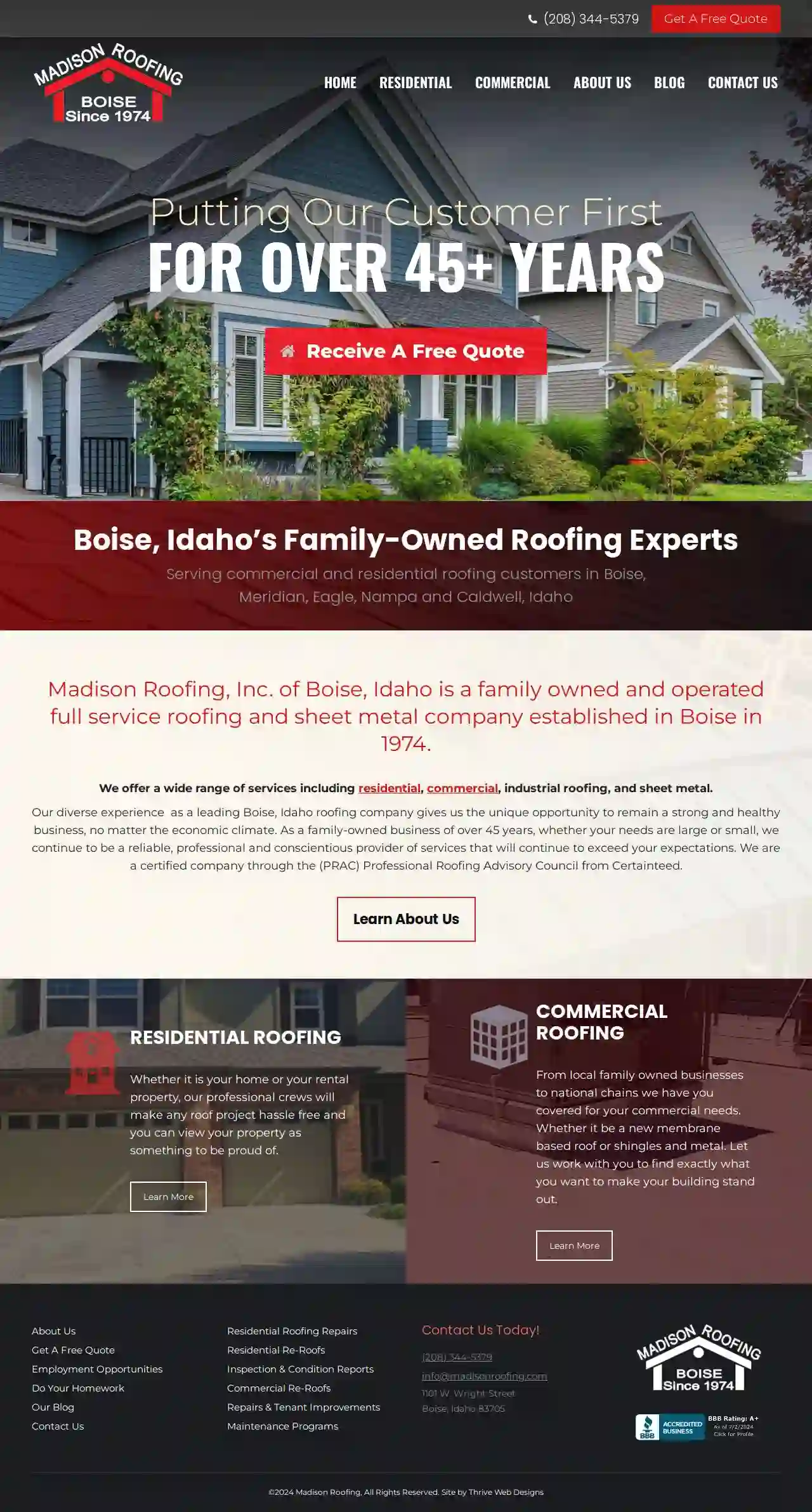 Madison Roofing Inc.