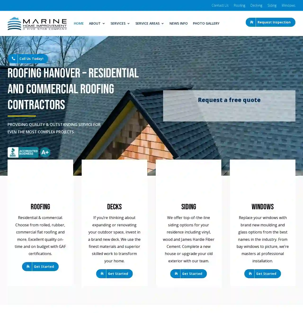 Marine Home Improvement & Roofing