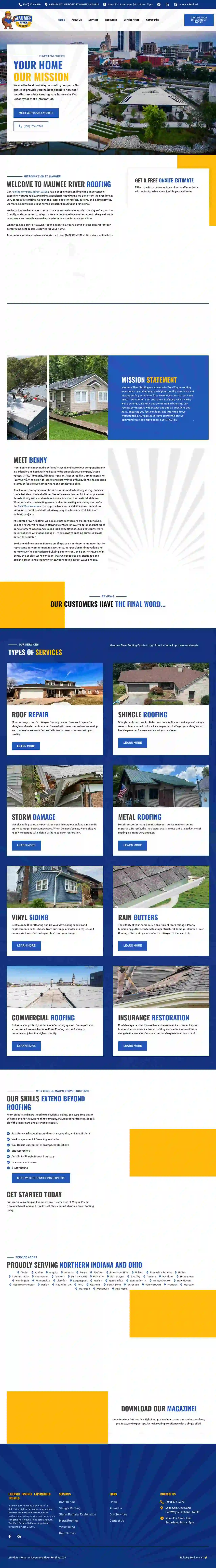 Maumee River Roofing