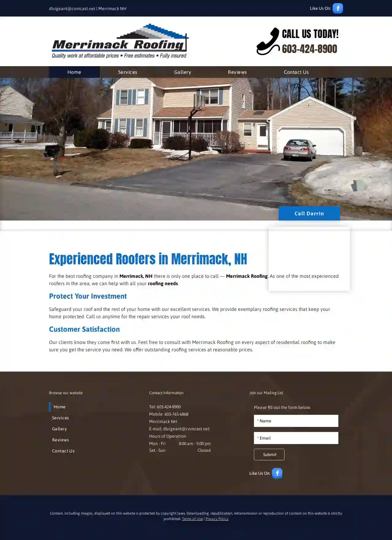 Merrimack Roofing