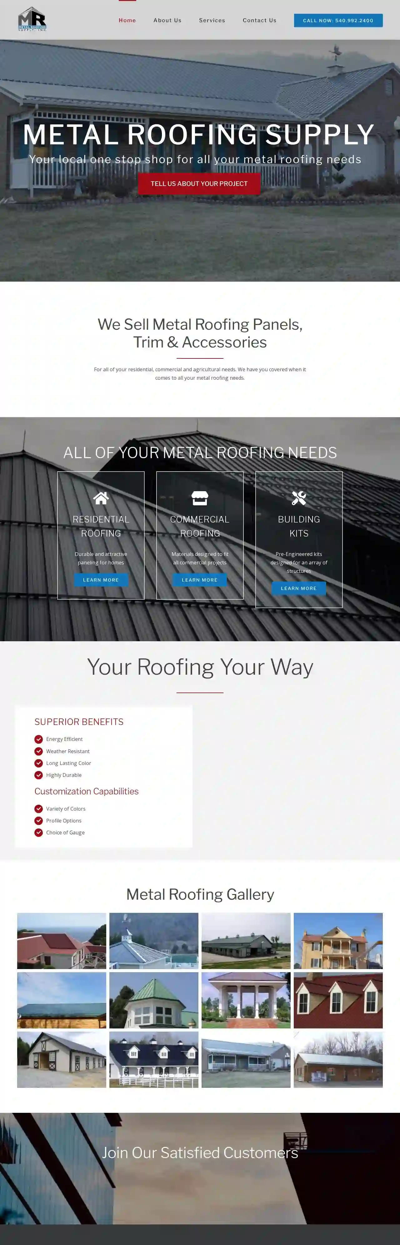 Metal Roofing Supply, Inc.