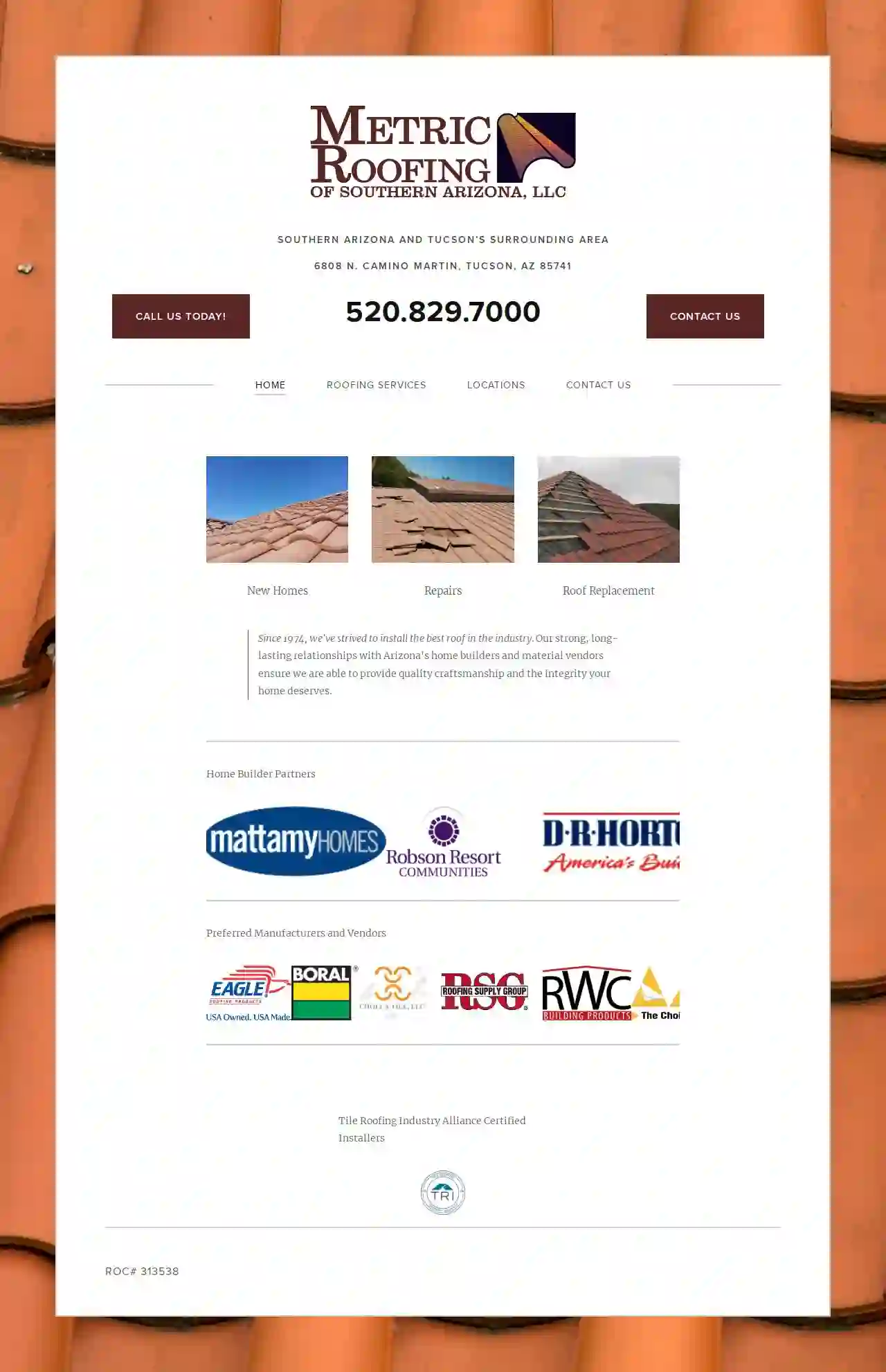 Metric Roofing of Southern Arizona