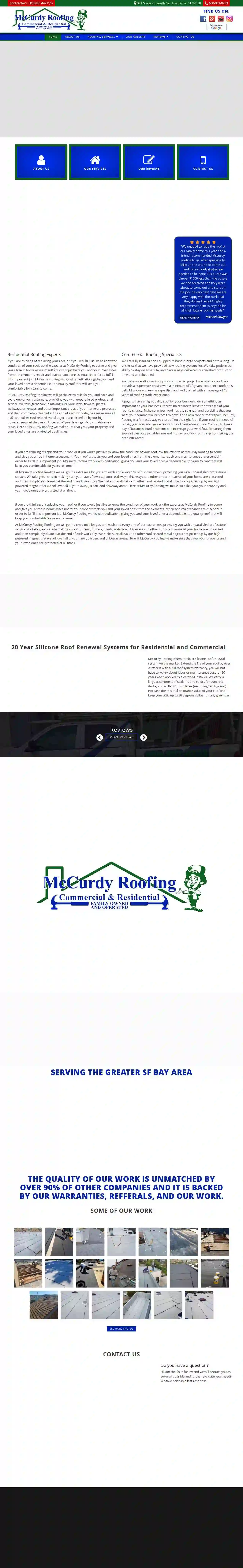 Mike McCurdy Roofing Inc.