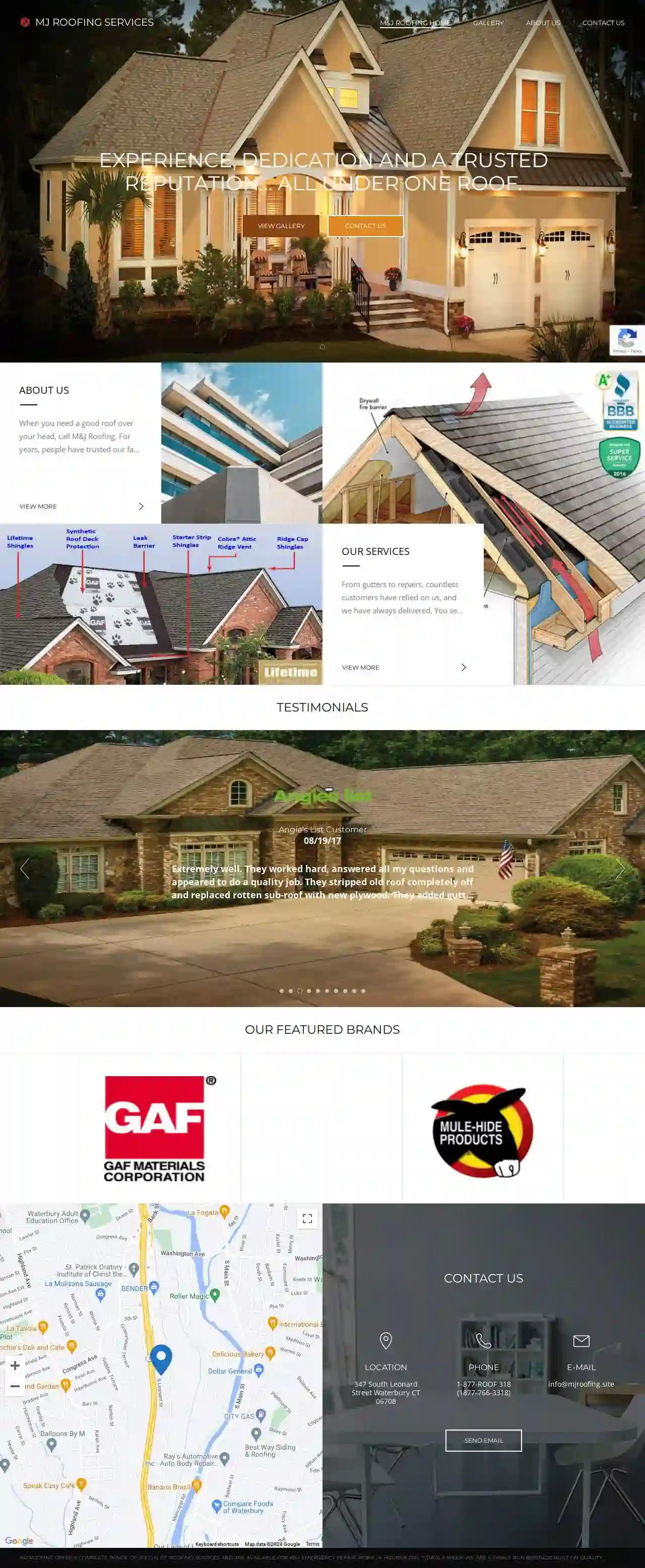 M & J Roofing Services