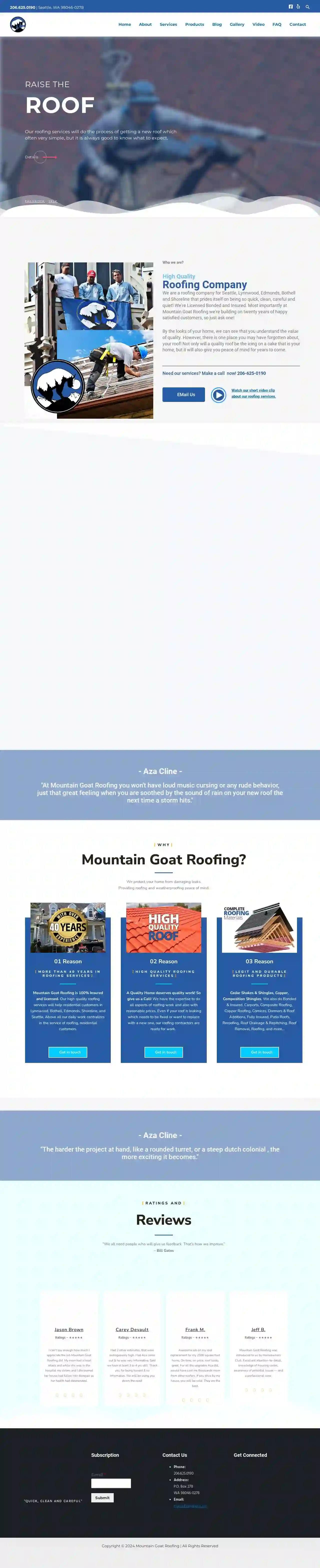 Mountain Goat Roofing