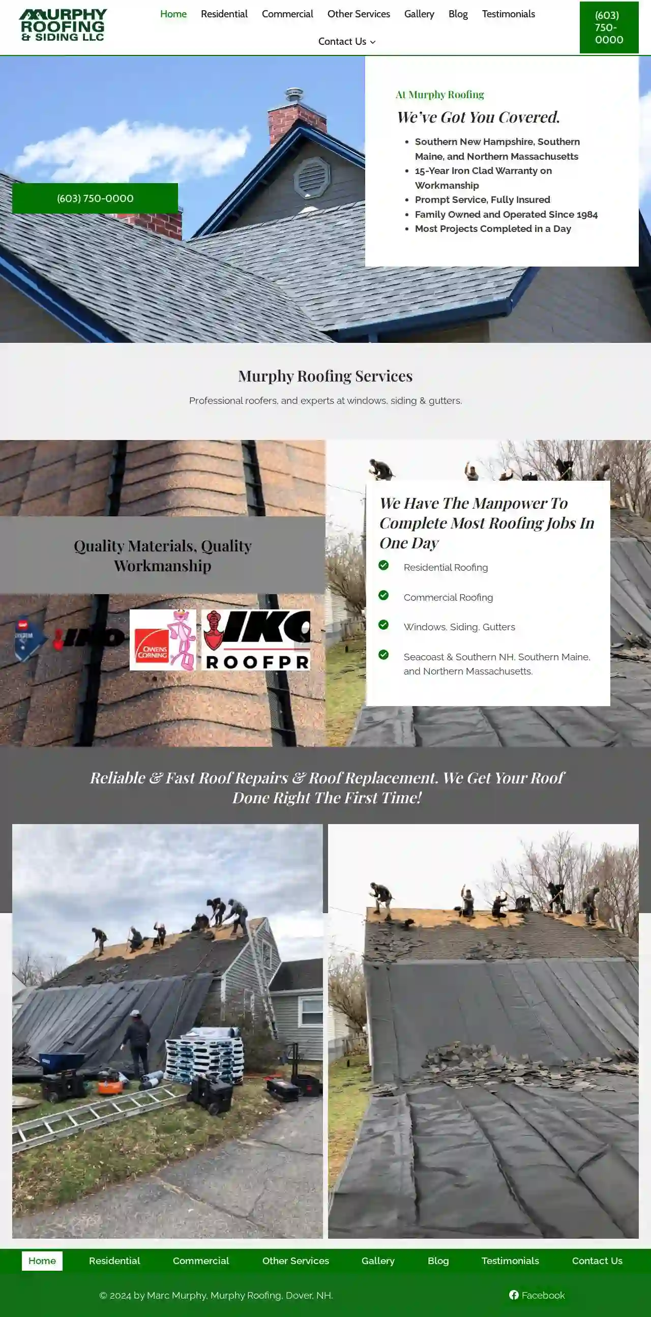 Murphy Roofing & Siding LLC