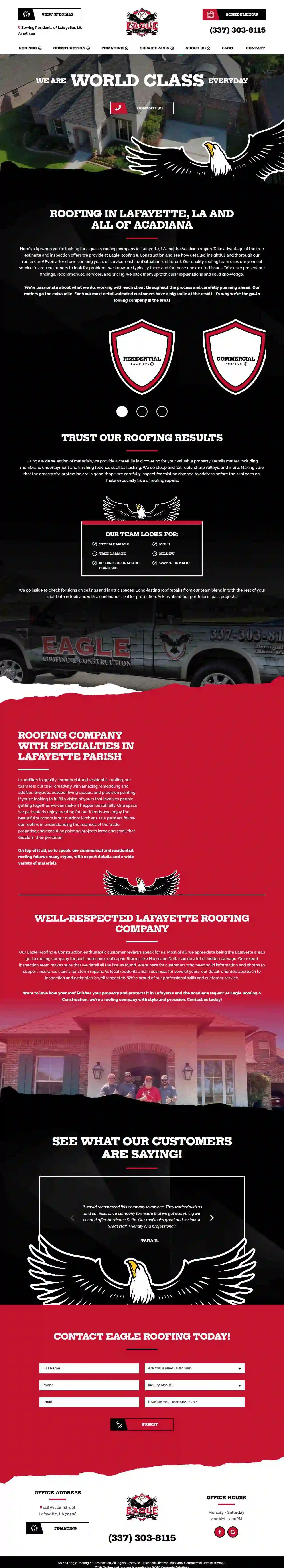 Eagle Roofing & Construction