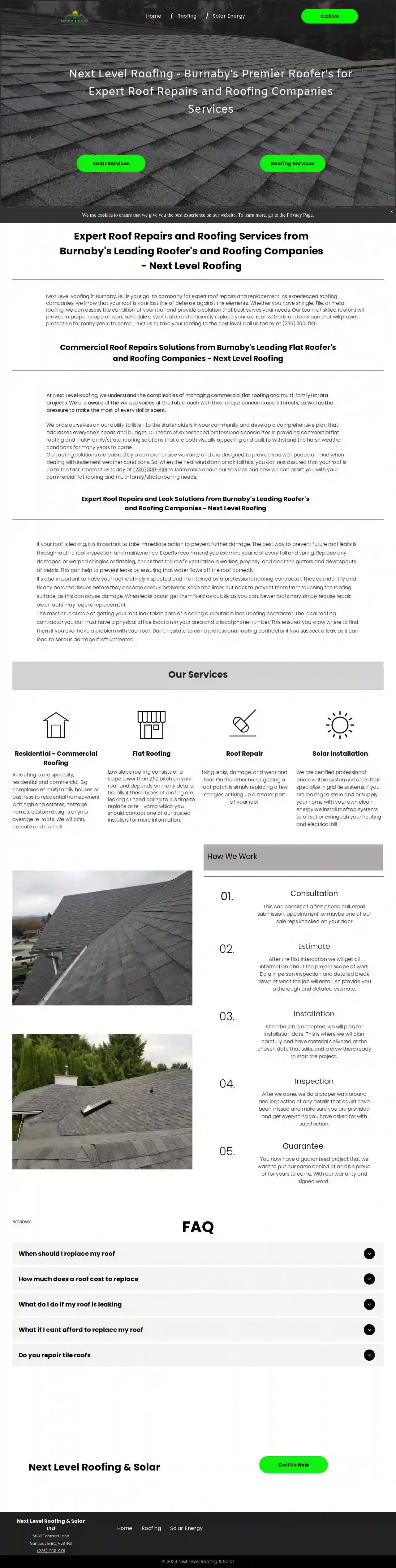 Next Level Roofing & Solar