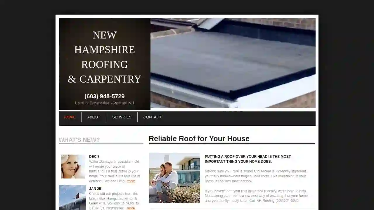 New Hampshire Roofing & Carpentry