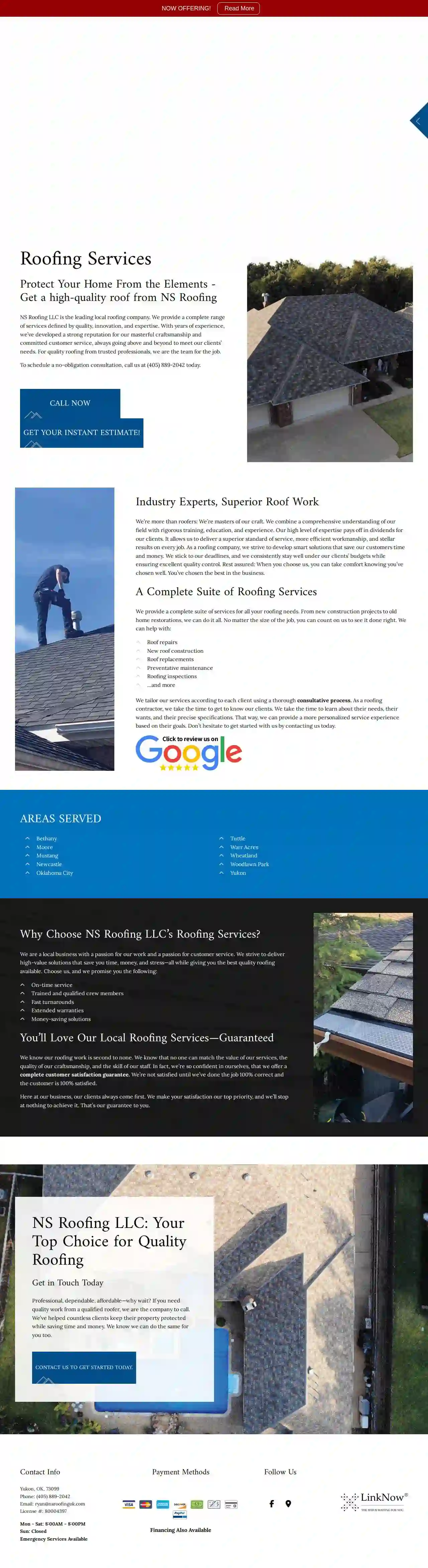 NS Roofing LLC