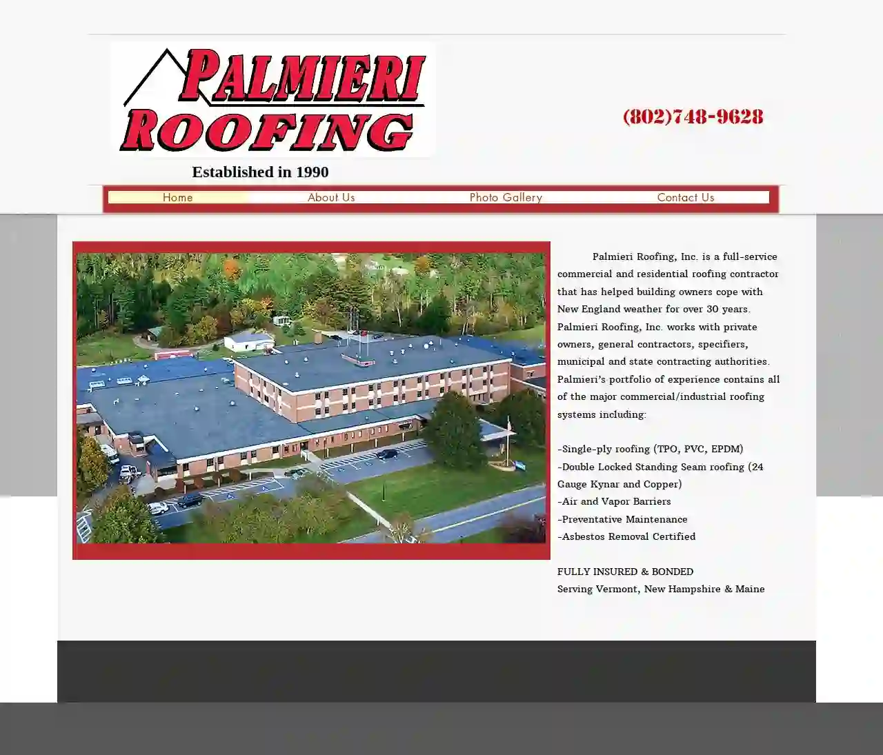 Palmieri Roofing Inc