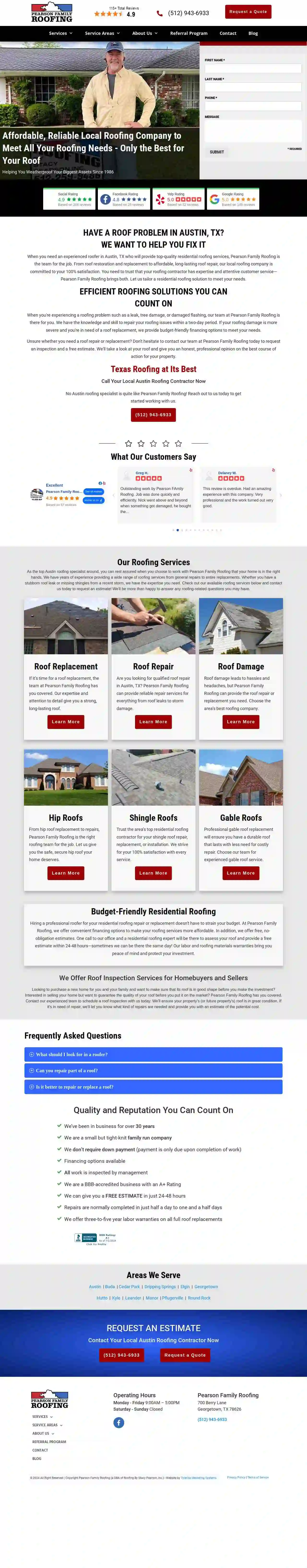 Pearson Family Roofing