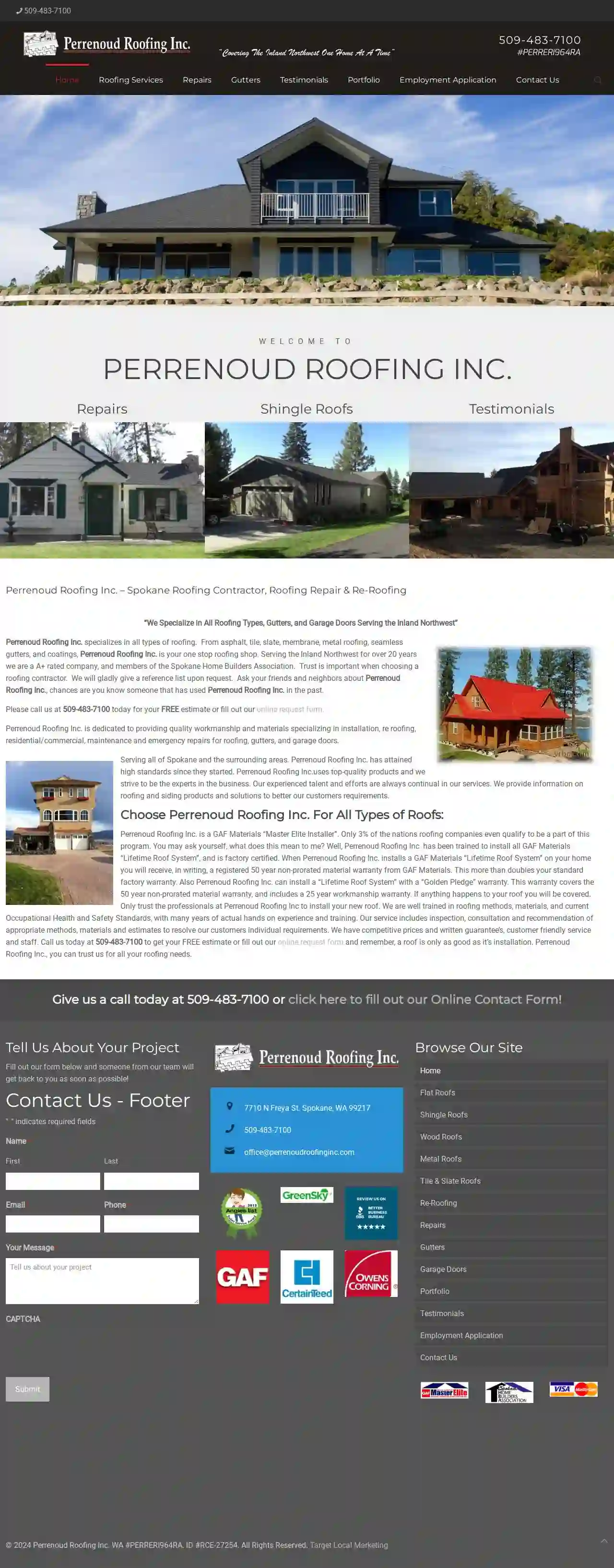 Perrenoud Roofing Inc.