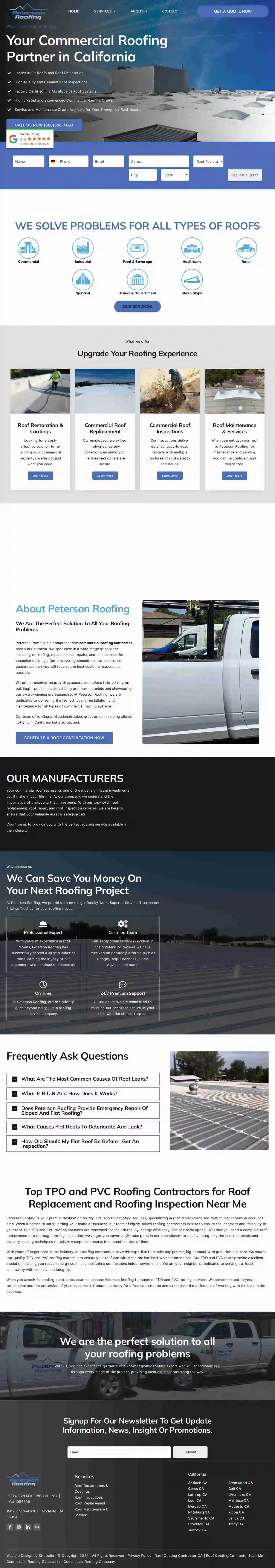 Peterson Roofing Co, Inc