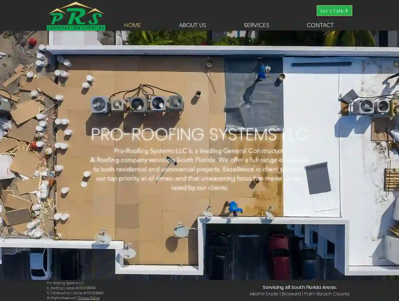 Pro-Roofing Systems LLC