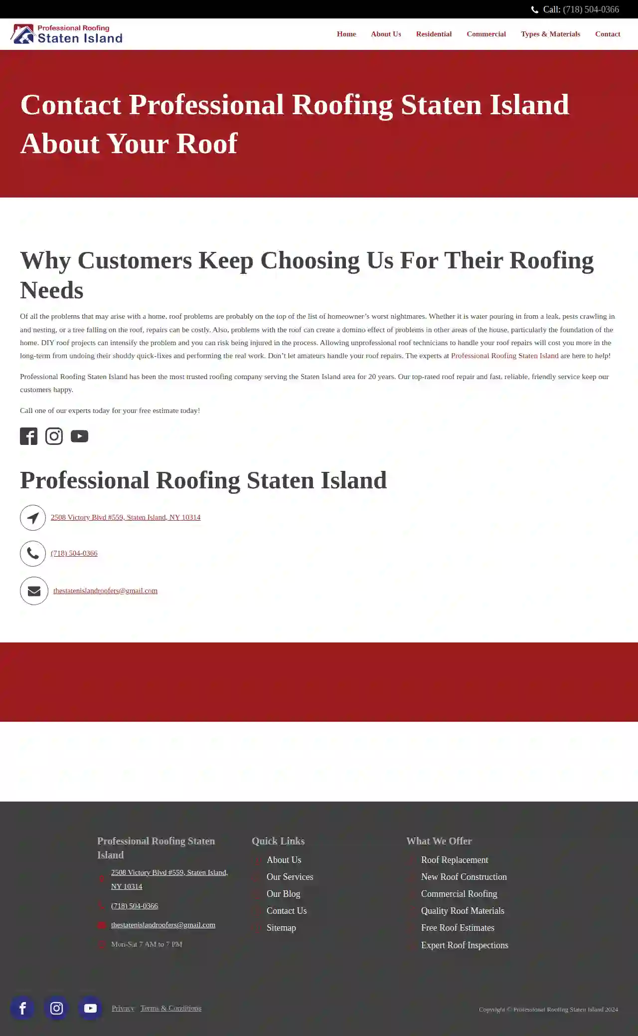 Professional Roofing Staten Island