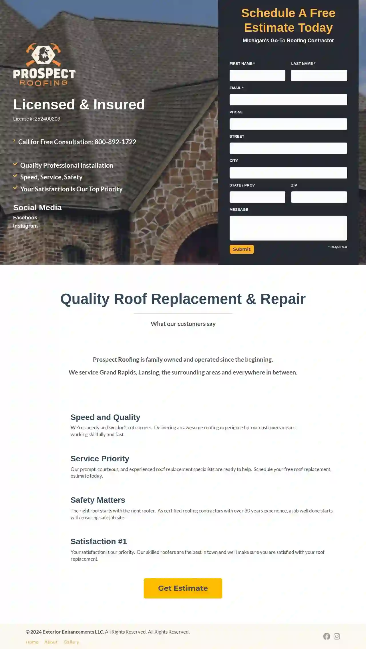 Prospect Roofing