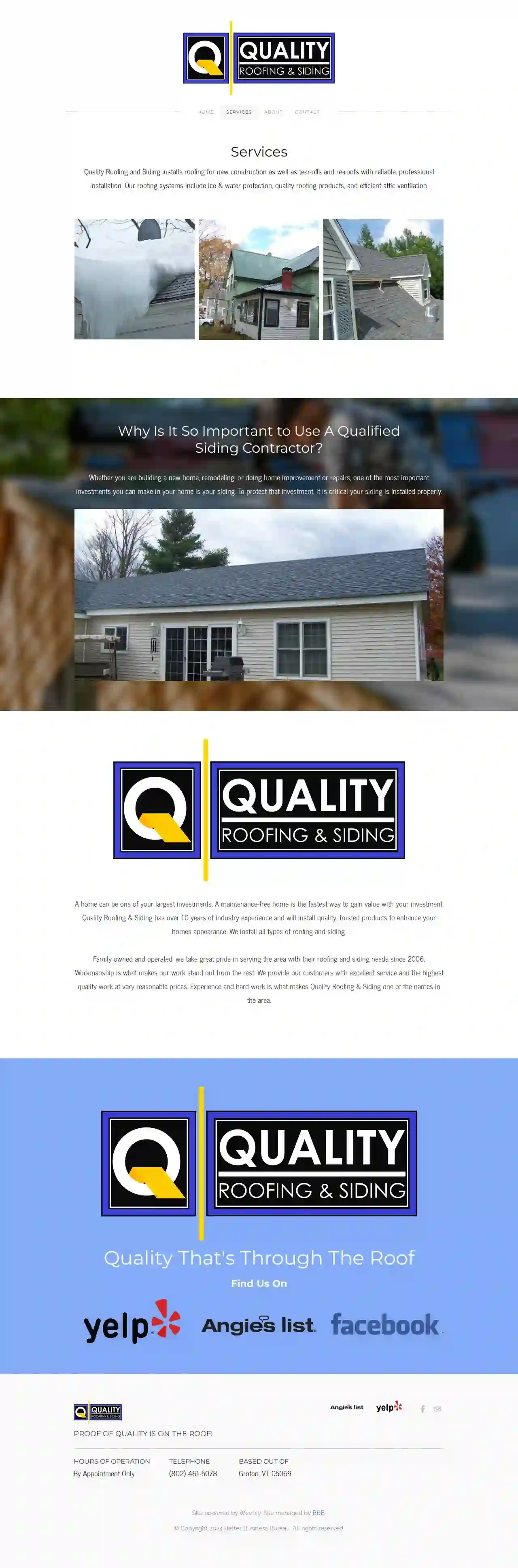 Quality Roofing And Siding