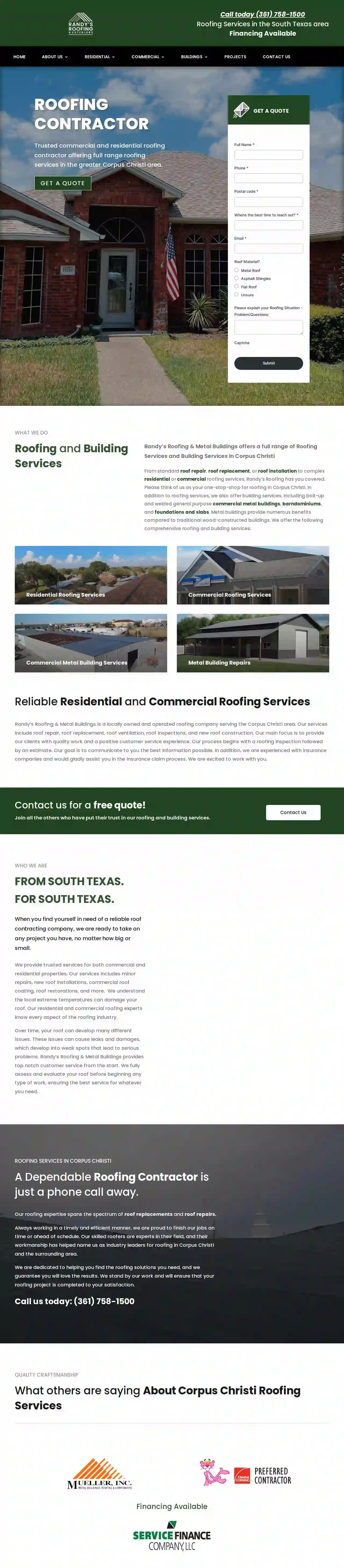 Randy's Roofing & Metal Buildings