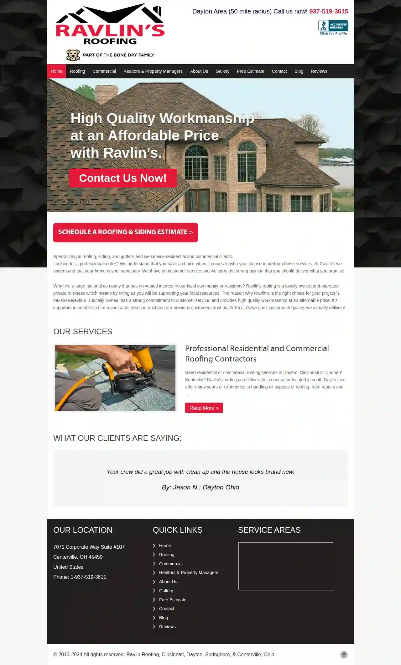 Ravlin's Roofing