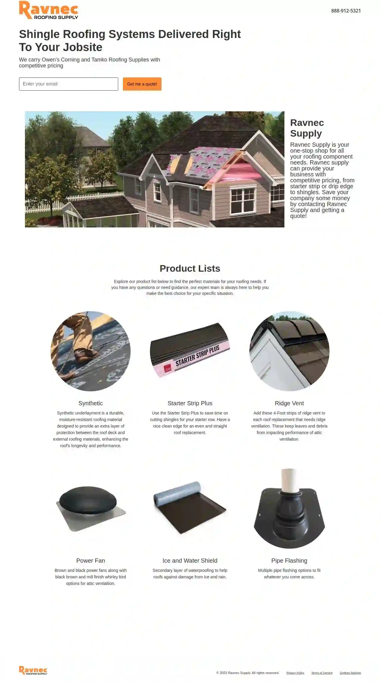 Ravnec Roofing Supply