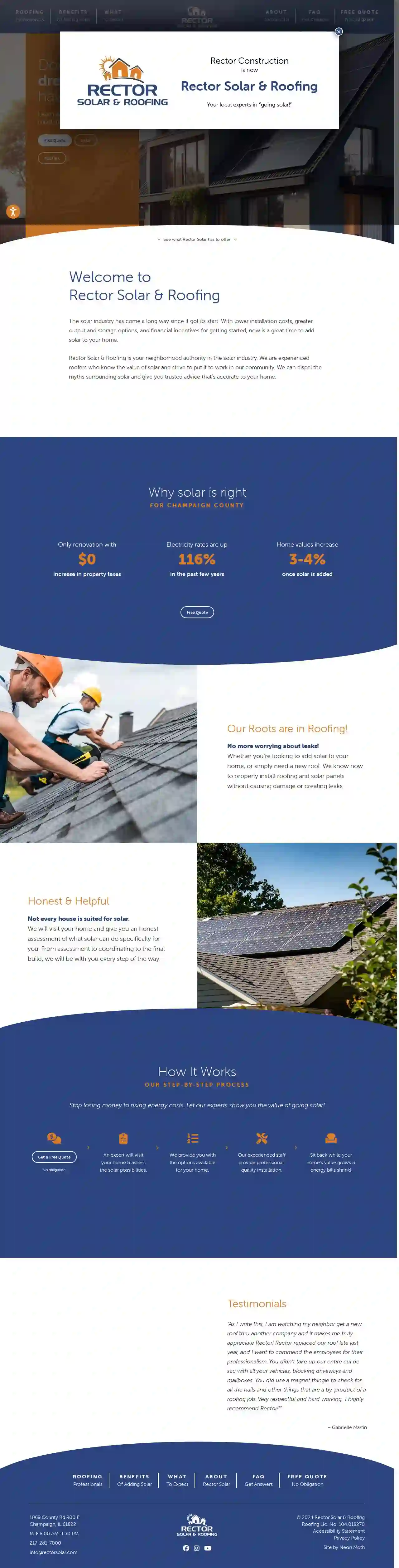 Rector Solar & Roofing