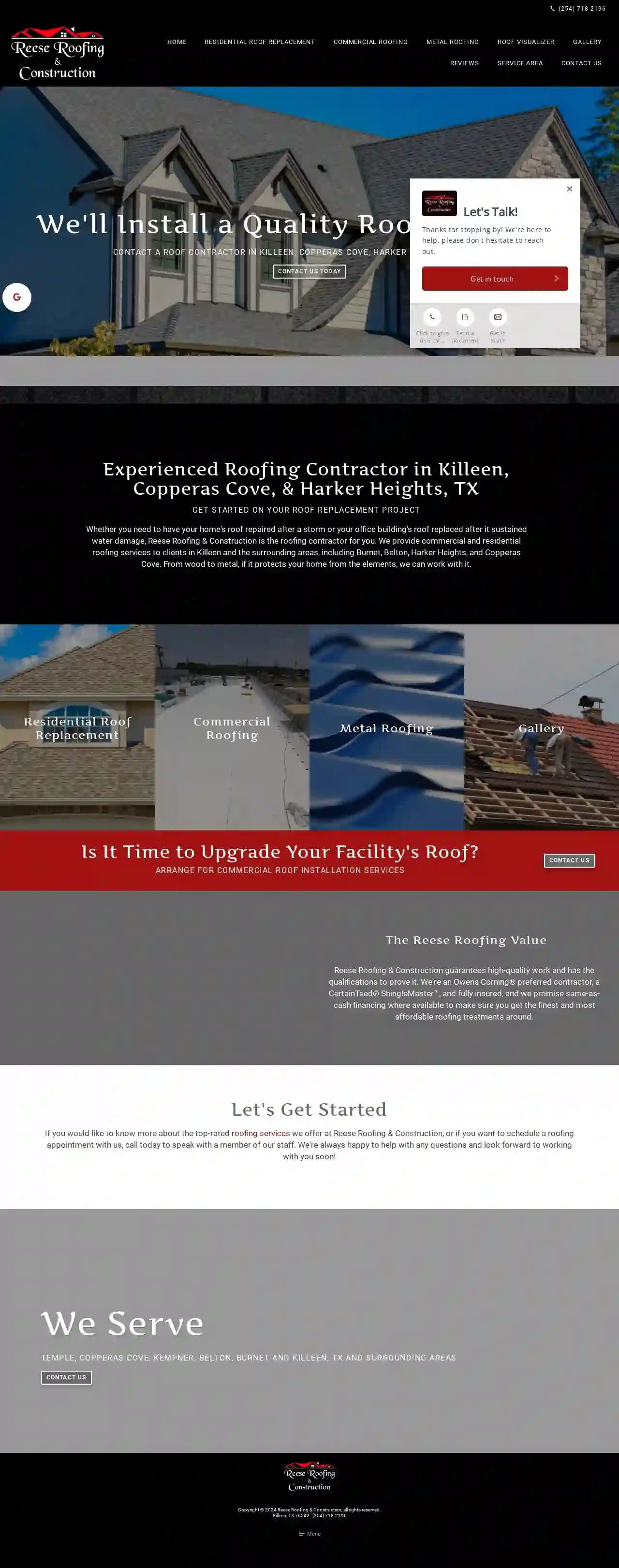 Reese Roofing & Construction