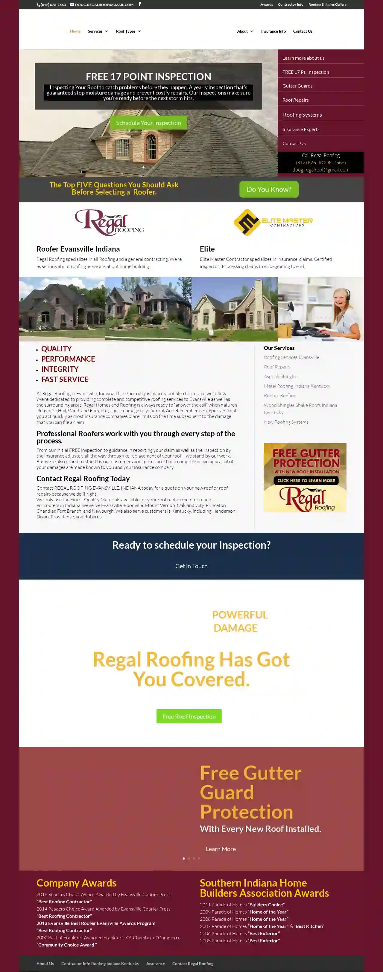 Regal Roofing Indiana