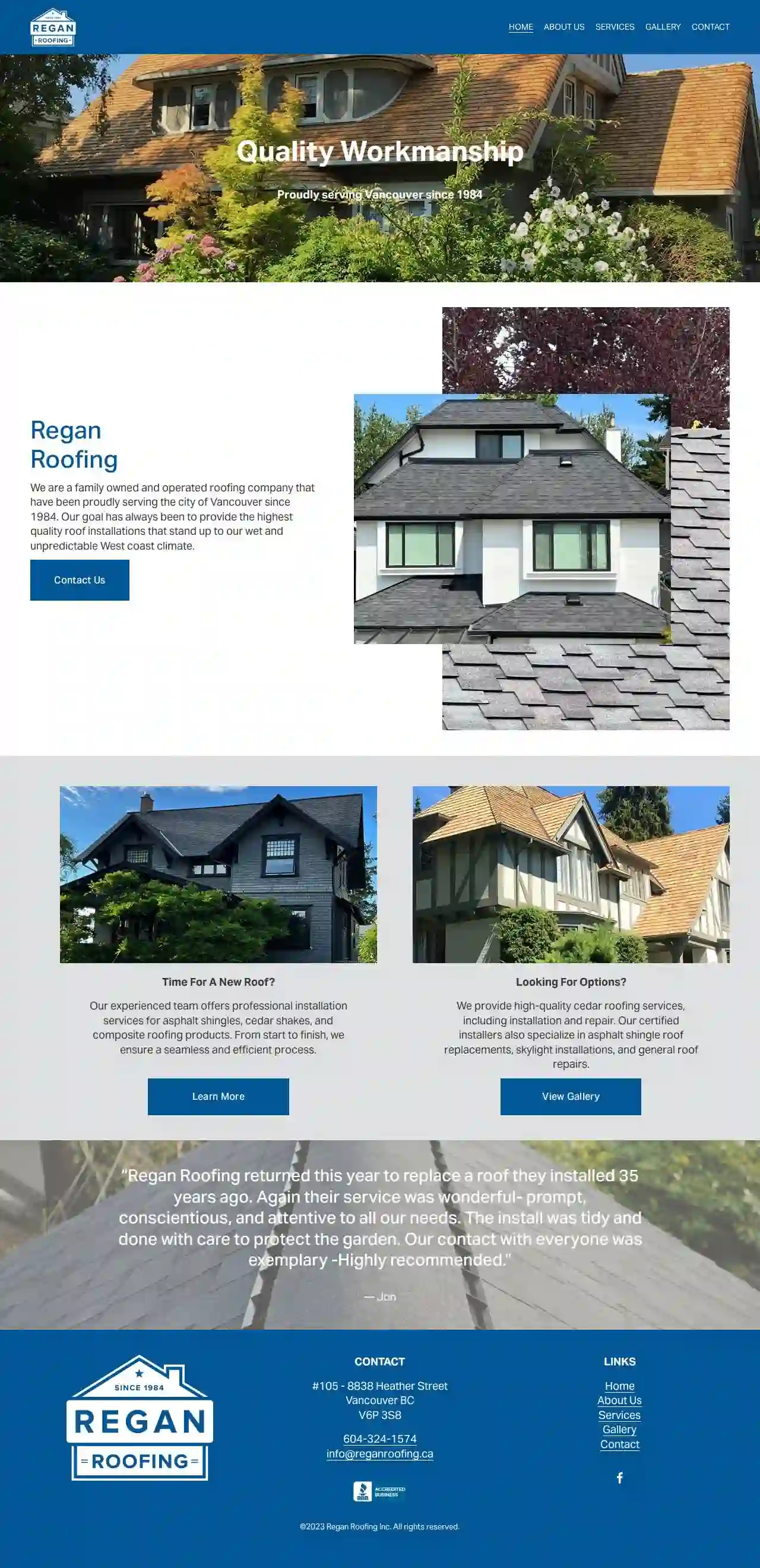 Regan Roofing Ltd